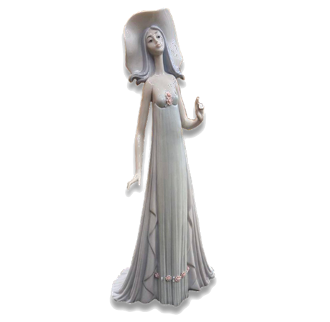 リヤドロ　ビアリッツの貴婦人